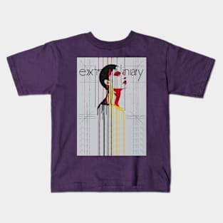 Extraordinary Art Lady Kids T-Shirt